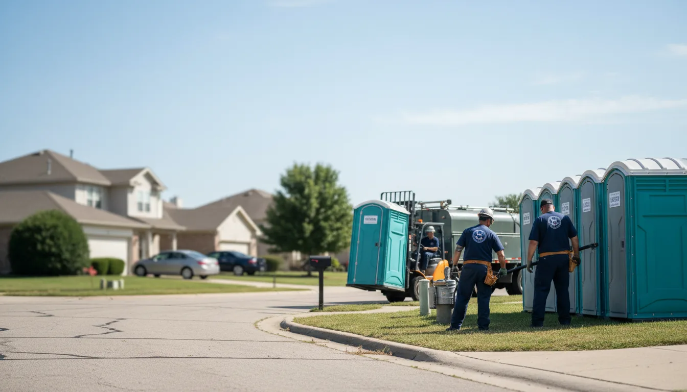 Porta Potty Rental in Weldon, IL near me